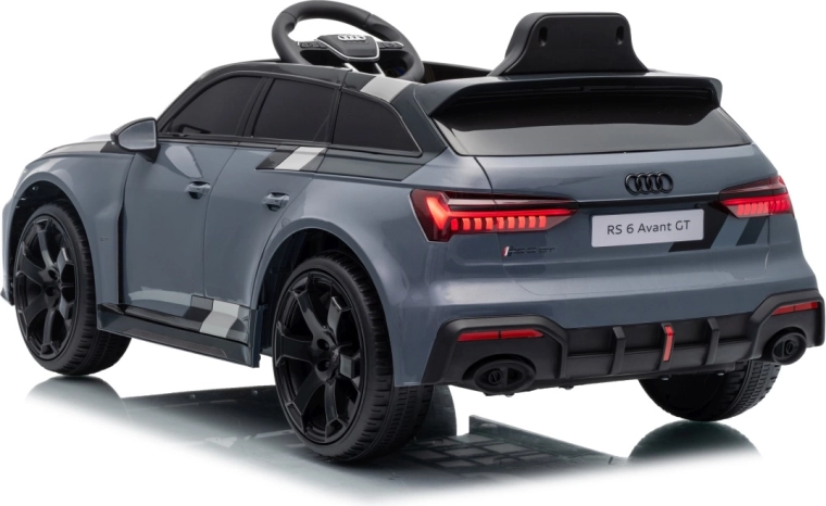 Elektrische kinderauto AUDI RS 6 Avant GT – grijs