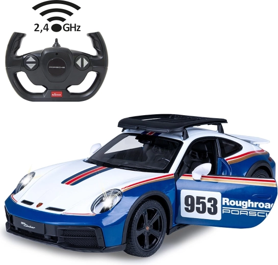 R/C-auto JAMARA Porsche 911 Dakar Performance 1:14 blauw