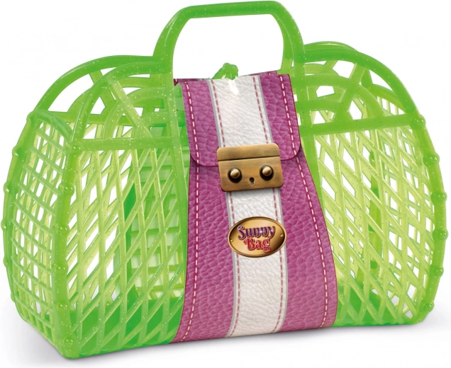 Androni kinder boodschappentas van plastic – groen