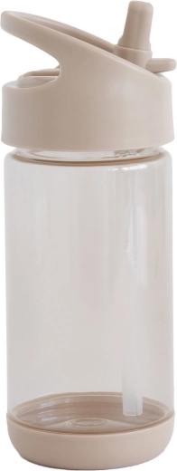 3 Sprouts drinkfles van gerecycled materiaal taupe - 1 stuk