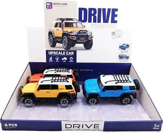 Toyota FJ kinderdriewielig voertuig 19 cm met licht en geluid