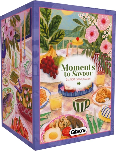 GIBSONS puzzel Momenten om van te genieten 3×500 stukjes