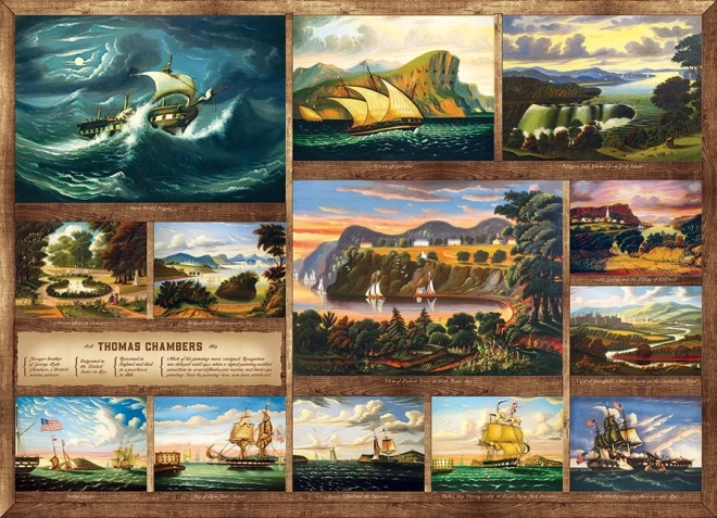 Puzzel COBBLE HILL Thomas Chambers 1000 stukjes