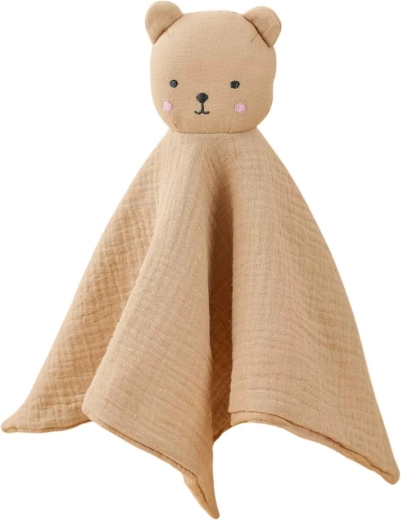 Jabadabado knuffeldoekje beertje cream