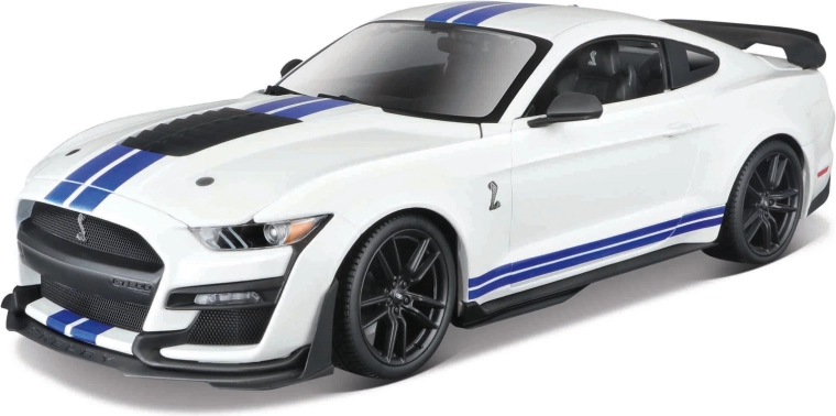 Maisto 2020 Ford Mustang Shelby GT500 wit model 1:18