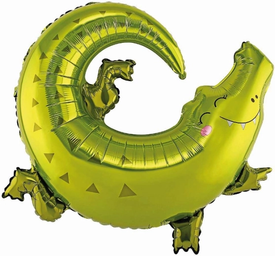 Folieballon Krokodil