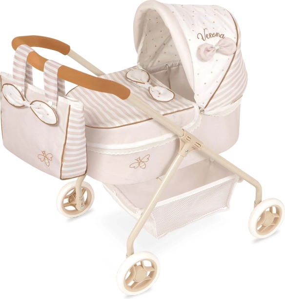 Kinderwagen voor poppen met tas verona 56 cm