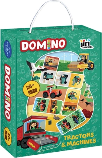 Domino voor de allerkleinsten Machines en tractoren