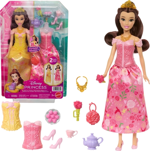 Disney Prinses Belle en het Beest – Belle pop Verhalen 2-in-1