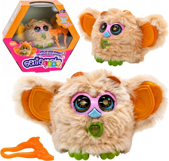 Interactief wezentje Genie Pets met lichtjes en geluiden, beige