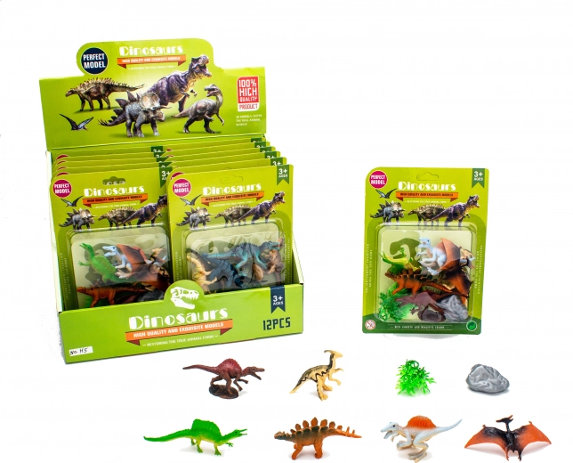 Set van 8 Dinosaurussen Figuren