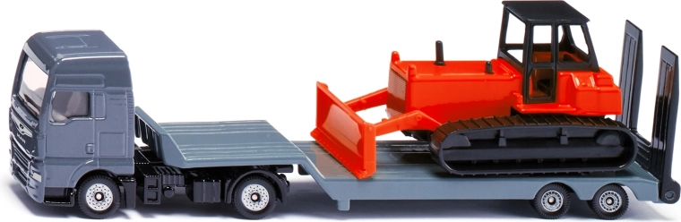 Siku Super lange trekker met bulldozer 1:87