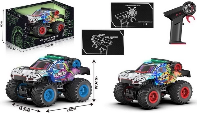 RC-terreinwagen Stunt Off-Road