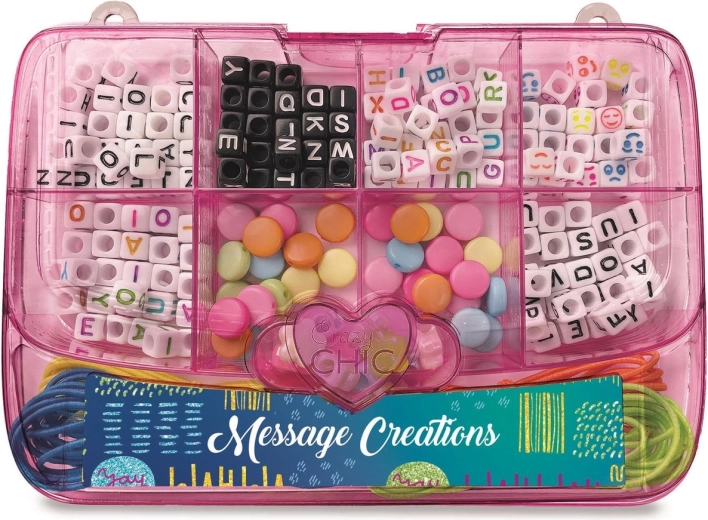 Clementoni Crazy Chic vriendschapsarmbandjes – roze - 1 stuk