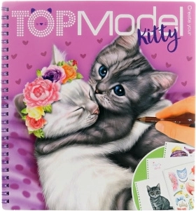Modestudio voor katten – creatief stickerboek