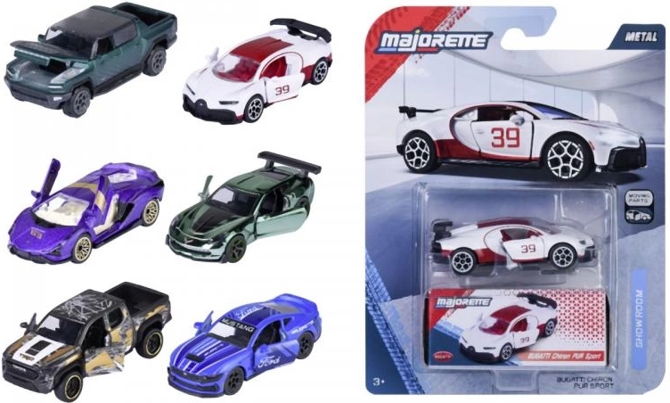 Metalen autootje Deluxe Cars 1:64 met openende delen