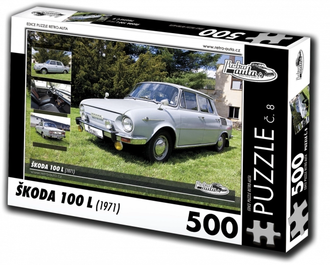 Puzzel RETRO-AUTA Škoda 100 L 500 stukjes