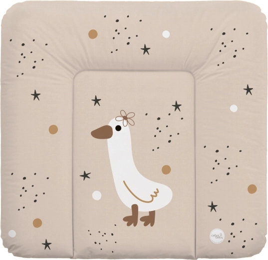 Ceba Baby zachte aankleedkussen voor commode basic star duck 75 × 72 cm