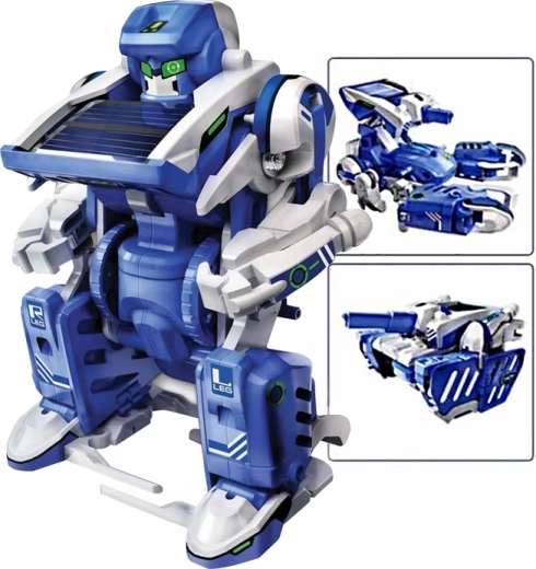 Zonnestelsel robot 3-in-1 Sparkys – bouwpakket voor kinderen