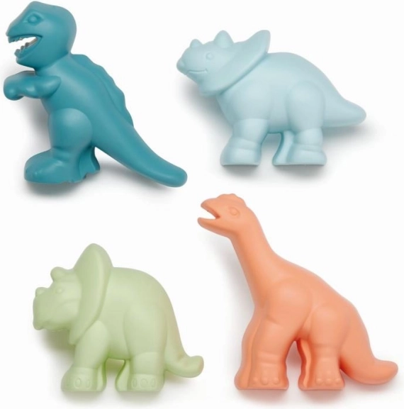Dinosaurusvormpjes set van 4 stuks
