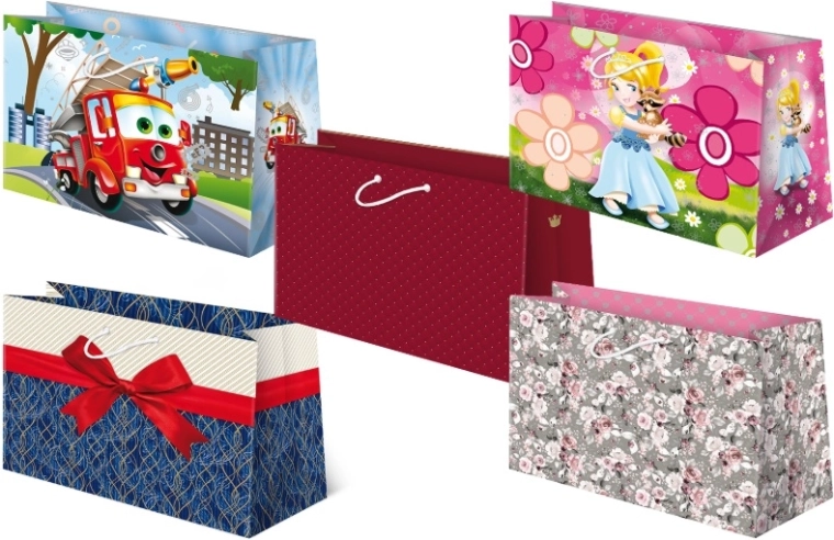 Decoratieve geschenktas T-18L