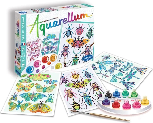 Sentosphere aquarelset insectenrijk