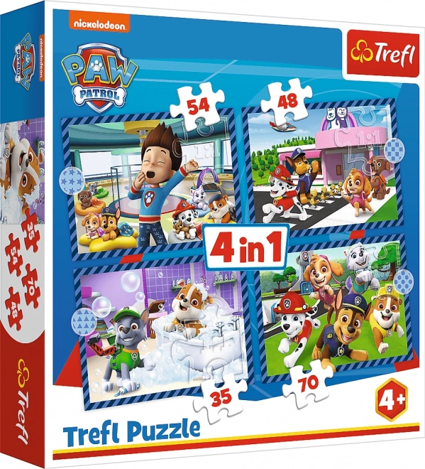 Puzzel 4-in-1 Paw Patrol – Hondenverhalen