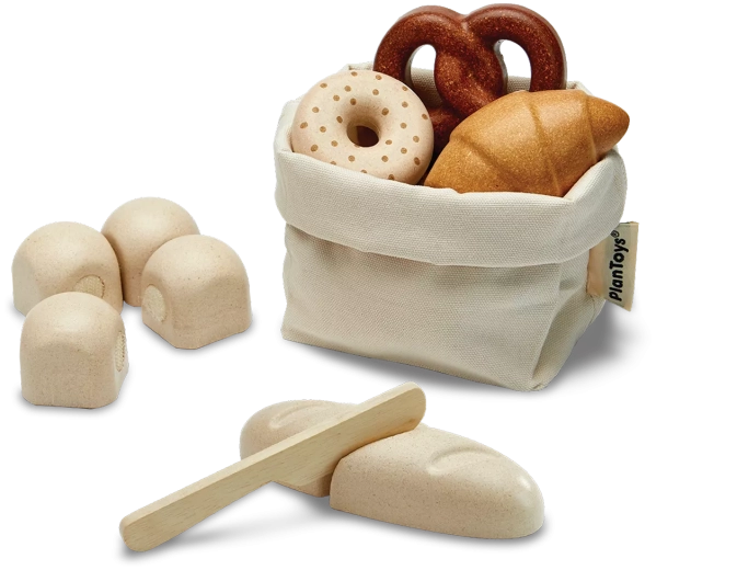 Houten broodjesset PlanToys