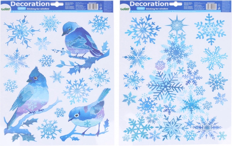 Raam kerstdecoratie 41 × 29 cm