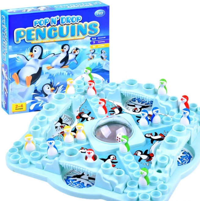 Wedstrijdspel Pinguïns op het ijs
