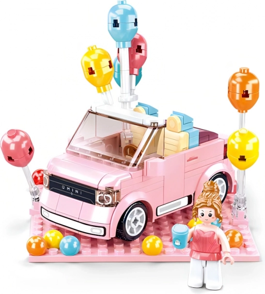 Sluban Girls Dream Mini roze cabriolet