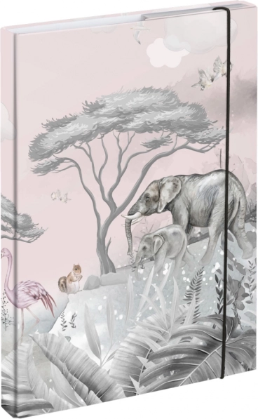 Mappen voor schoolschriftjes A4 Safari