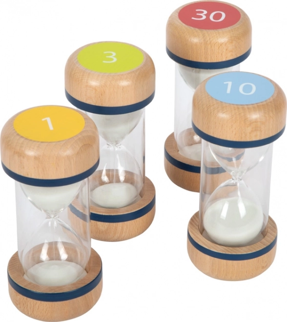 Small foot set van houten zandlopers XL