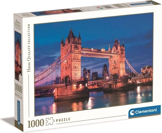 Clementoni puzzel 1000 stukjes Tower Bridge bij nacht