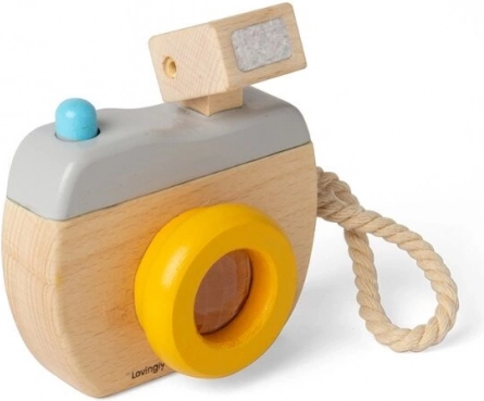 Bigjigs Toys houten camera met flitser