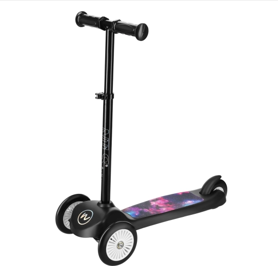 Kinder driewielerstep NILS Fun Space met kantelbesturing