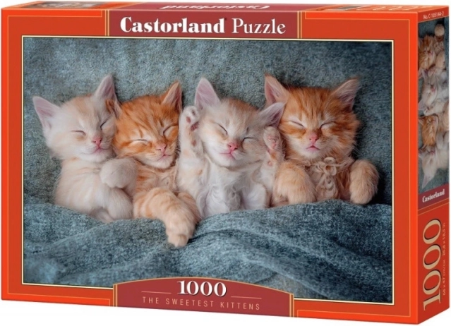 Puzzel 1000 stukjes Zoete katten