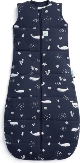 Ergopouch baby slaapzak van biologische katoenen jersey Whale 2,5 TOG (3–12 maanden, 6–10 kg)