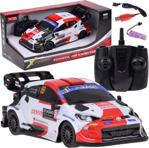Race-RC-auto Toyota GR Yaris WRC 1:14 op accu