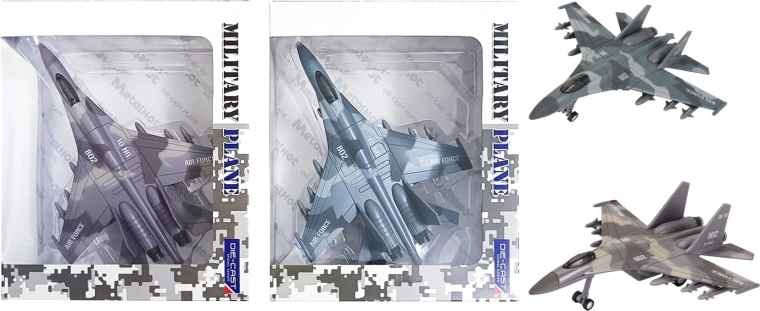 Model gevechtsvliegtuig SU-35 Fighter Jet 1:400 (2 varianten)