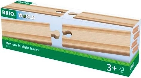 Rechte rails, middel