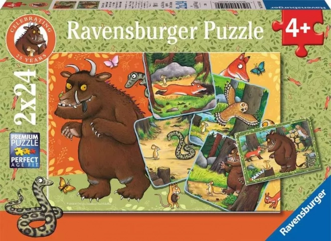 Puzzel Gruffalo 2x24 stukjes van Ravensburger