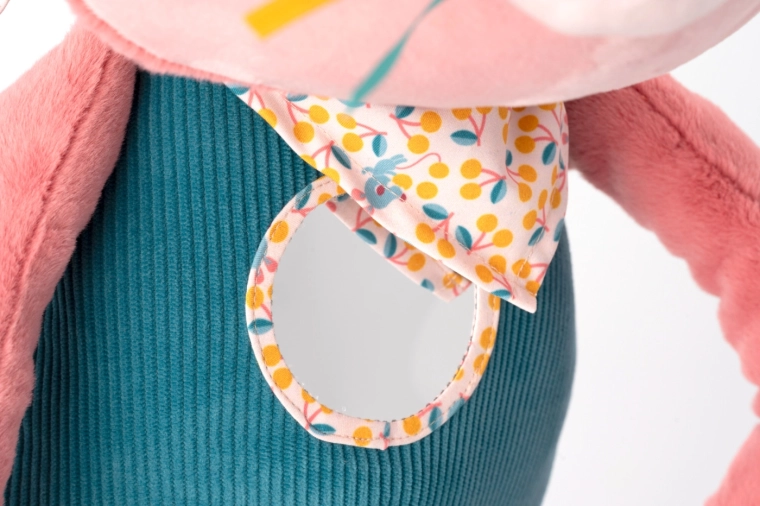 Lilliputiens groot textielactiviteitenknuffeldier kat Jeanne