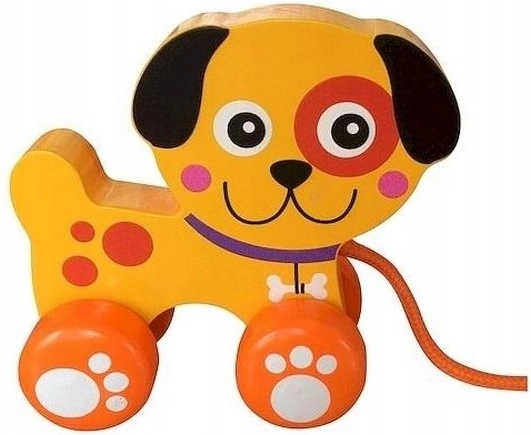 Smily Play houten trek-hondje