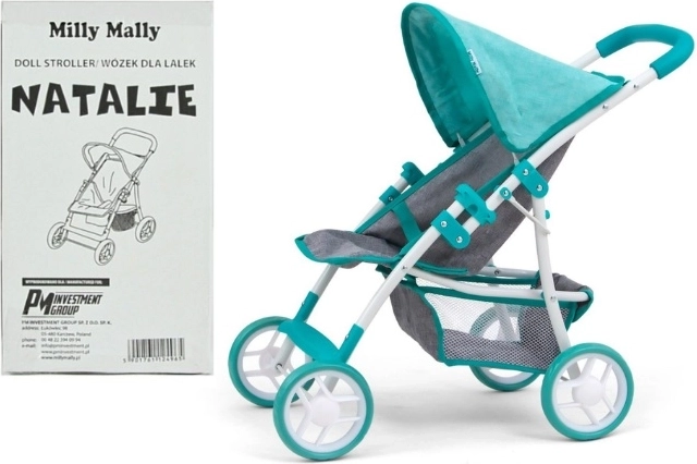 Poppenwagen Milly Mally Natalie Prestige Mint