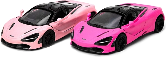 Metalen model McLaren 720S roze 12,7 cm
