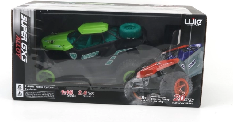 RC-auto met afstandsbediening 1:16