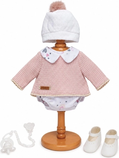 Kleding met accessoires voor babypop Guca 42–46 cm