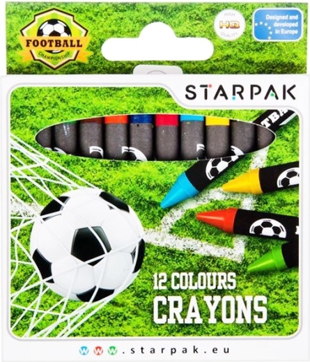 Waskrijtjes voetbal 12 stuks