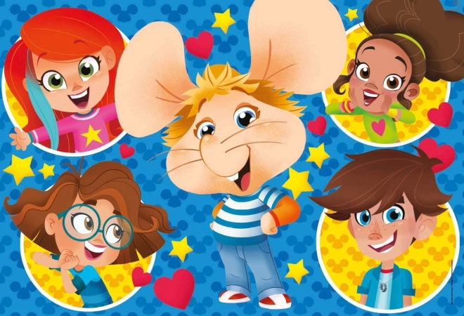 Clementoni puzzel Muis Gigio MAXI 24 stukjes